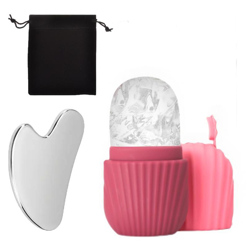 Lumio - Silicone ice cube tray gua sha board