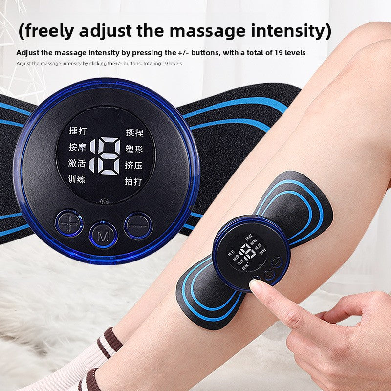 Lumio - Portable EMS Muscle Stimulation Massager with Gel Pads