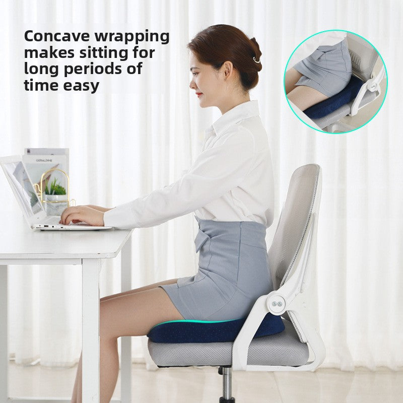 Lumio - Square Memory Foam Cushion for Office Chair / Car Seat