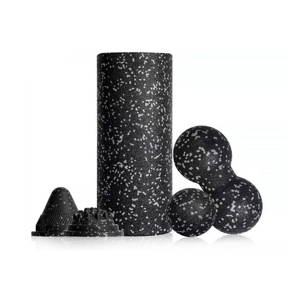 Lumio - Hollow Yoga Column Peanut Ball Five-Piece Set EPP Foam Roller