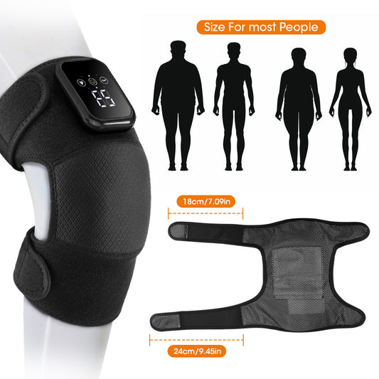 Electric Knee Massager with Heat and Vibration